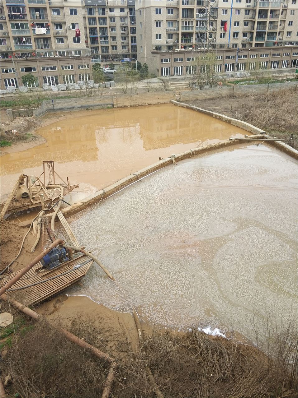 霸州沉淀池淤泥清理-厂区废水池淤泥清淤