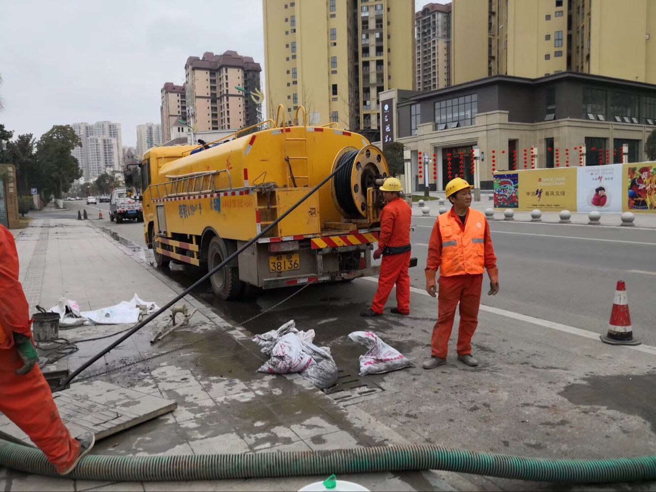 霸州排污管道清淤-管道清洗